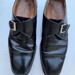 PRICE CUT! Ferragamo Black Leather Shoes